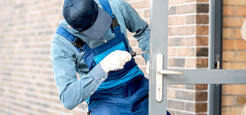 Pivot Storefront Door Locks Installation in San Marino, California