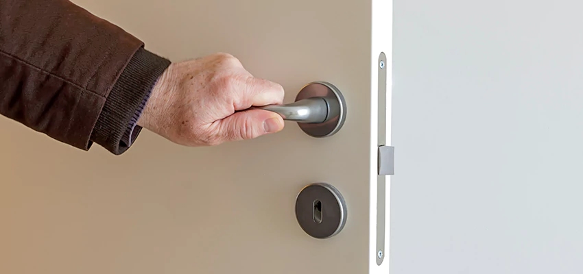 Restroom Locks Privacy Bolt Installation in San Marino, California